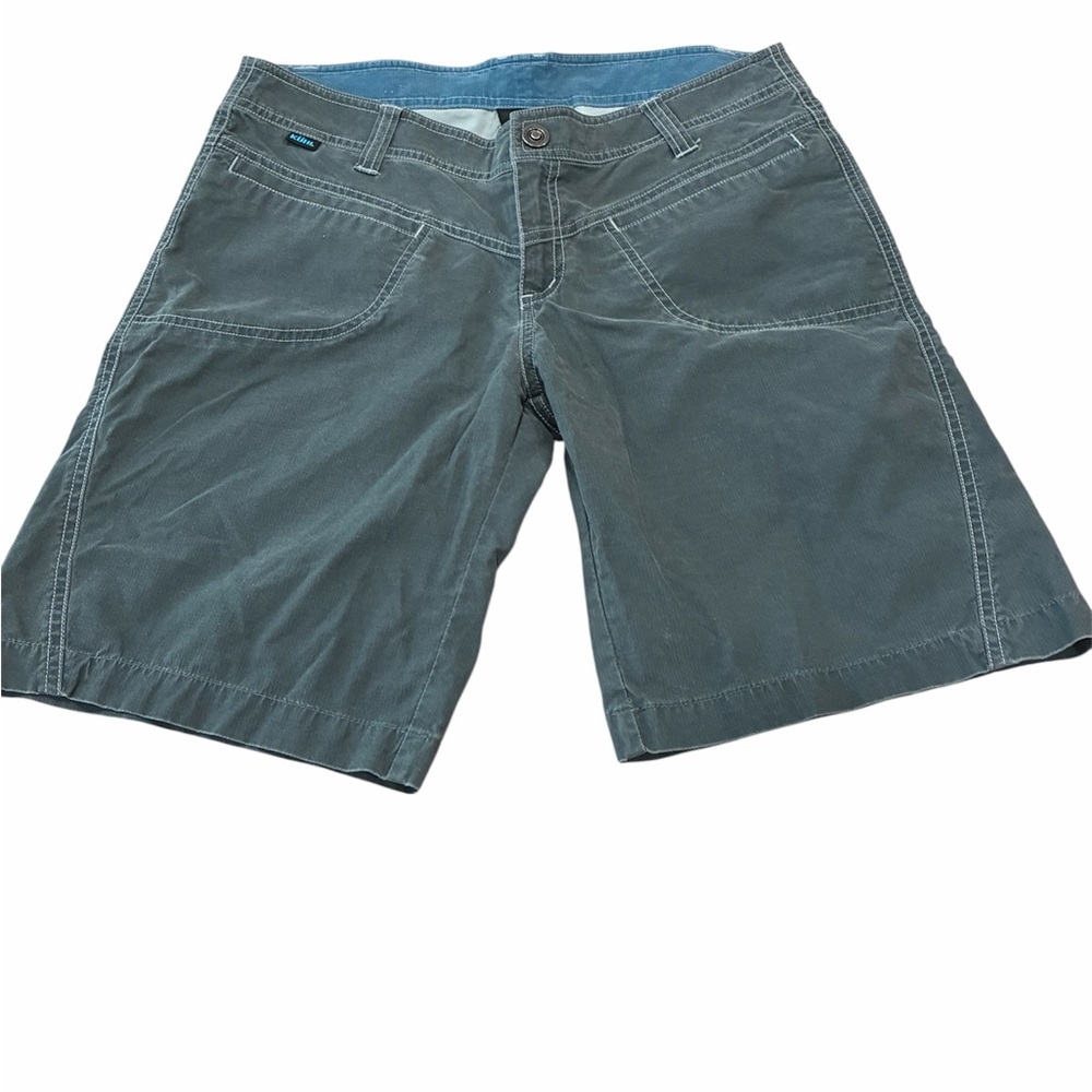 Kuhl Kaya women's hiking shorts in a dark gray sz 6